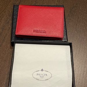 100% Authentic Prada compact wallet, BRAND NEW